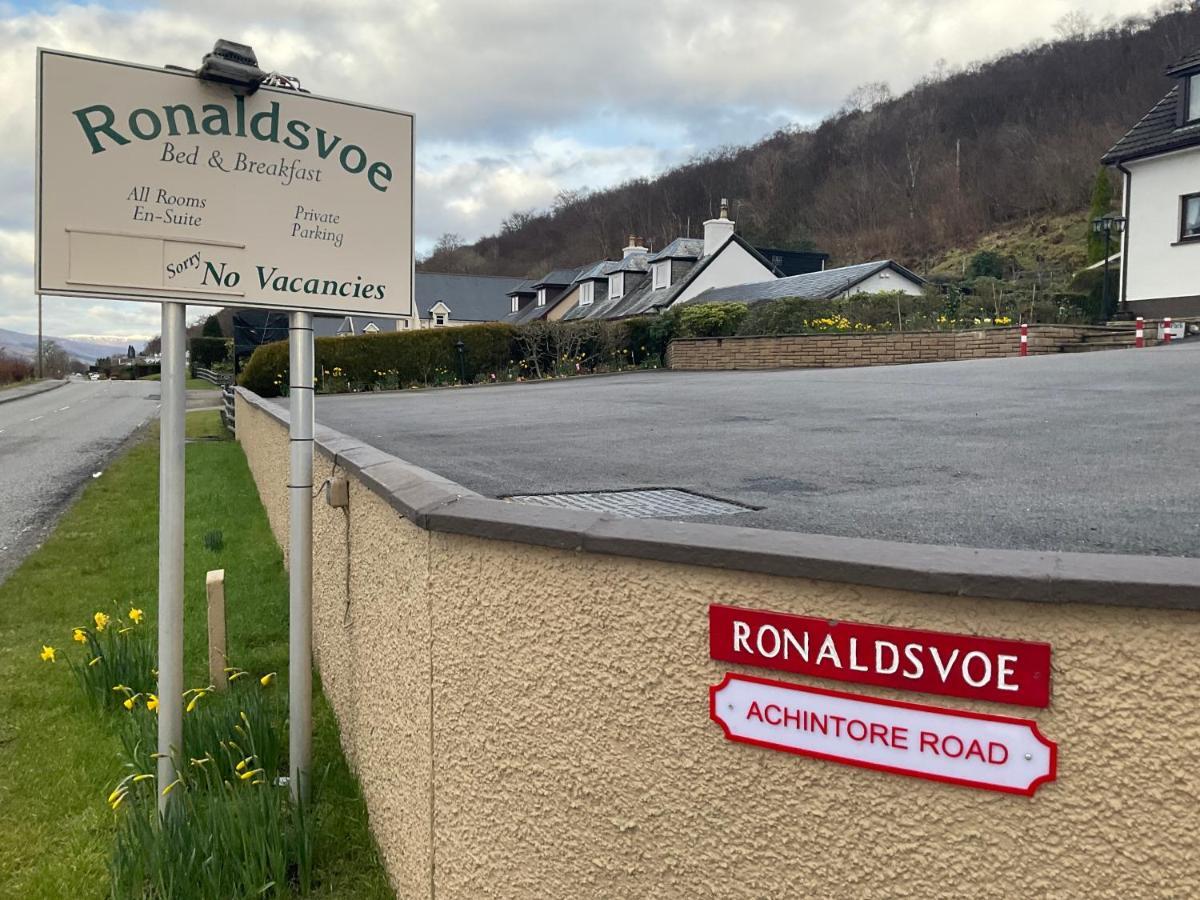 Ronaldsvoe Bed And Breakfast 威廉堡 外观 照片